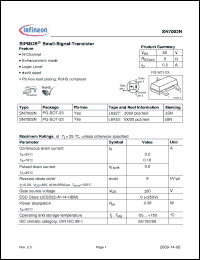 Click here to download SN7002N_09 Datasheet