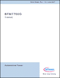 Click here to download BTM7700G Datasheet