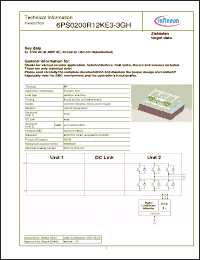 Click here to download 6PS0200R12KE3-3GH Datasheet