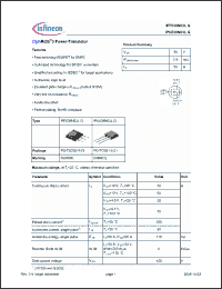 Click here to download IPF039N03LG Datasheet