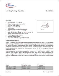 Click here to download TLE4296-2GV50 Datasheet