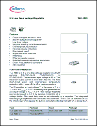 Click here to download TLE4263GS Datasheet
