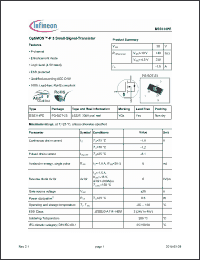 Click here to download BSS314PE Datasheet
