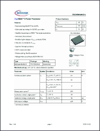 Click here to download BSC054N04NSG Datasheet
