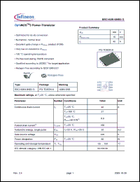 Click here to download BSC160N10NS3G Datasheet