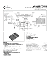 Click here to download V23809-F7-C10 Datasheet