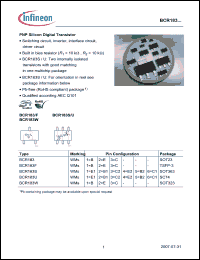 Click here to download BCR183_07 Datasheet