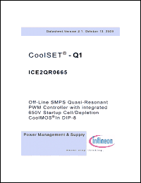 Click here to download ICE2QR0665 Datasheet