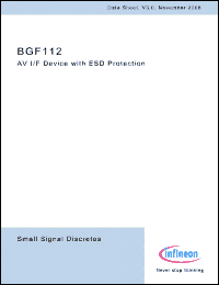 Click here to download BGF112 Datasheet