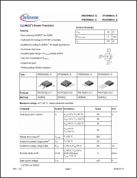 Click here to download IPF050N03LG Datasheet