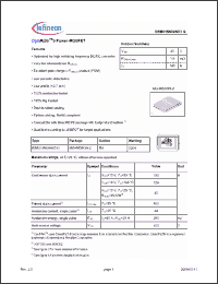 Click here to download BSB015N04NX3G Datasheet