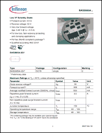 Click here to download BAS3005A Datasheet