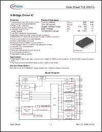 Click here to download TLE6281G Datasheet