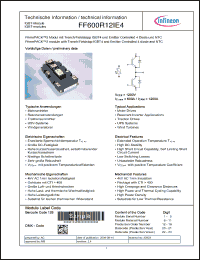 Click here to download FF600R12IE4 Datasheet