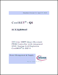 Click here to download ICE2QR0665_10 Datasheet