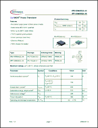 Click here to download IPB100N06S2L-05 Datasheet