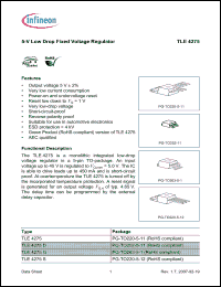 Click here to download TLE4275_07 Datasheet