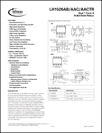 Click here to download LH1526AAC Datasheet