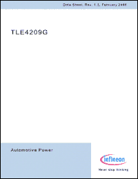 Click here to download TLE4209G Datasheet