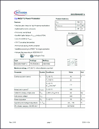 Click here to download BSC252N10NSFG Datasheet