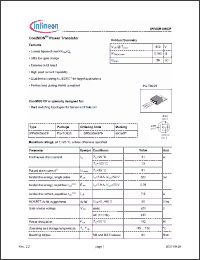 Click here to download IPP60R165CP_07 Datasheet