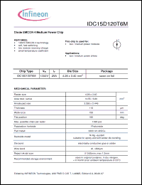 Click here to download IDC15D120T6M Datasheet