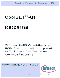 Click here to download ICE2QR4765 Datasheet