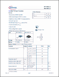 Click here to download IPP114N03L Datasheet