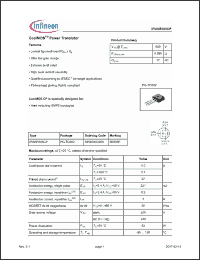 Click here to download IPI60R385CP_07 Datasheet