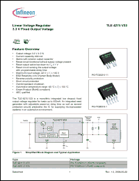 Click here to download TLE4275GV33 Datasheet