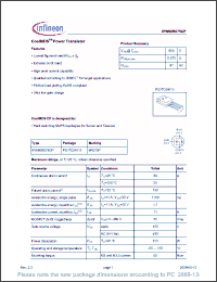 Click here to download IPW60R075CP Datasheet