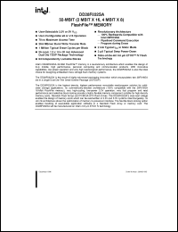 Click here to download DD28F032SA-70 Datasheet