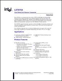 Click here to download LXT970A Datasheet