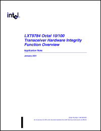 Click here to download LXT9784 Datasheet
