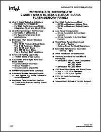 Click here to download PA28F200BX-L150 Datasheet