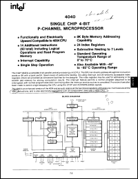 Click here to download ID4040 Datasheet