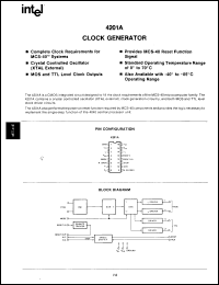 Click here to download D4201A Datasheet