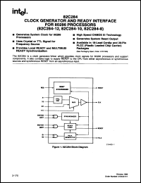 Click here to download N82C284-8 Datasheet
