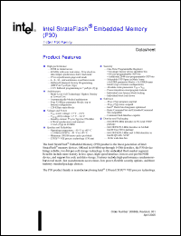 Click here to download RD48F3000P0ZBQ0 Datasheet