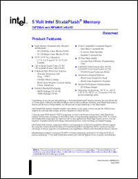 Click here to download E28F320J5A-120 Datasheet