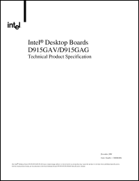 Click here to download D915GAV Datasheet