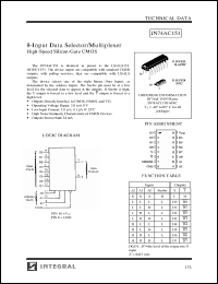 Click here to download IN74AC151N Datasheet