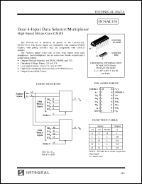 Click here to download IN74AC153N Datasheet