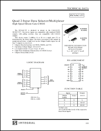 Click here to download IN74AC157D Datasheet