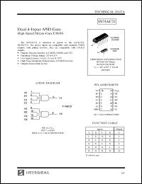 Click here to download IN74AC21 Datasheet