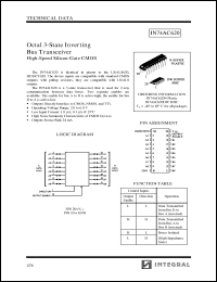 Click here to download IN74AC620DW Datasheet
