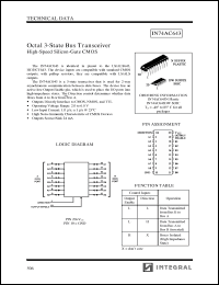 Click here to download IN74AC643 Datasheet