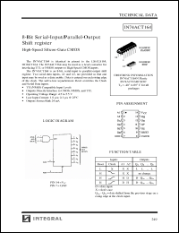 Click here to download IN74ACT164 Datasheet