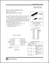 Click here to download IN74ACT245DW Datasheet