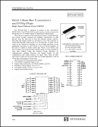 Click here to download IN74ACT652N Datasheet